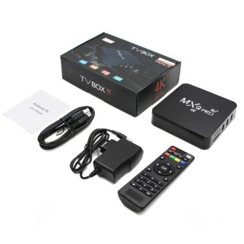 MXQ 4K Full HD RK3229 Quad Core KODI Android 9.0 TV Box com controle remoto - Image 4