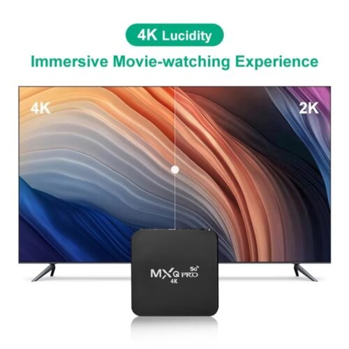 MXQ 4K Full HD RK3229 Quad Core KODI Android 9.0 TV Box com controle remoto - Image 6