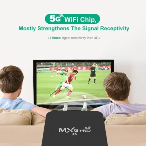 MXQ 4K Full HD RK3229 Quad Core KODI Android 9.0 TV Box com controle remoto - Image 8