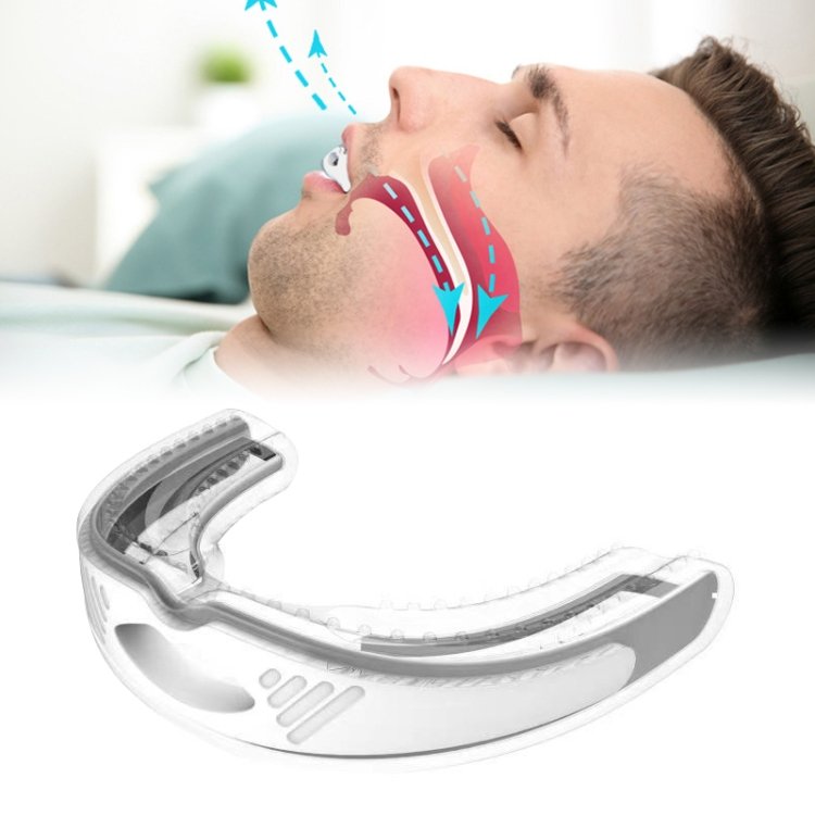 YJK100 Silicone + ABS Dispositivo para parar de ronco anti-ronco