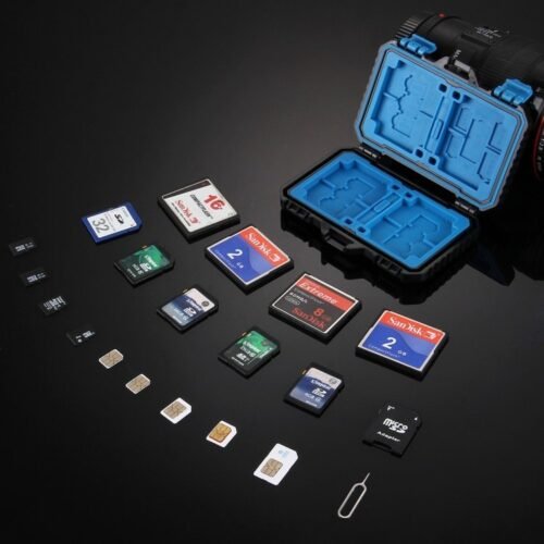 Estojo para cartão de memória PULUZ 27 em 1 para 4CF + 8SD + 9TF + 1 PIN de cartão + 1 SIM padrão + 2 Micro-SIM + 2 Nano-SIM - Image 14