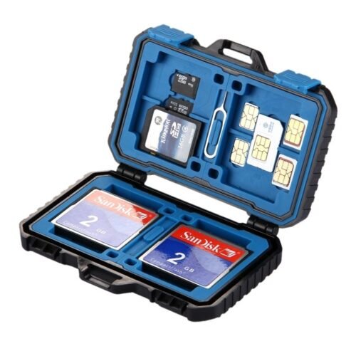 Estojo para cartão de memória PULUZ 27 em 1 para 4CF + 8SD + 9TF + 1 PIN de cartão + 1 SIM padrão + 2 Micro-SIM + 2 Nano-SIM - Image 4