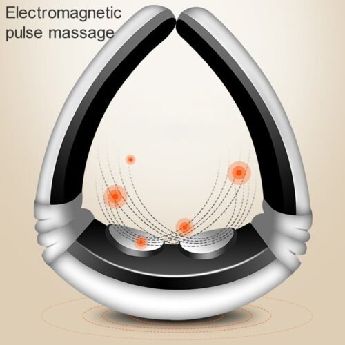 Carregamento USB 1300 mAh elétrico nas costas, pescoço, ombro, pulso elétrico, choque elétrico, massageador corporal - Image 9