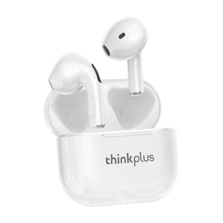 Fone de ouvido Bluetooth original Lenovo LivePods LP40 TWS IPX4 à prova d'água com caixa de carregamento, suporte para toque e chamada HD e comutação Siri e mestre-escravo, LivePods LP40