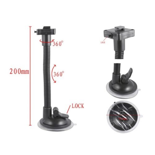 Suporte universal para carro, Para iPhone, Galaxy, Sony, Lenovo, HTC, Huawei e outros smartphones (preto) - Image 5