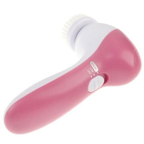 Pincel de beleza 5 em 1 massageador de limpeza facial cuidados com a pele limpador elétrico facial - Image 3
