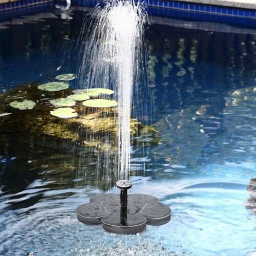 Pulverização ao ar livre de energia solar fonte em miniatura bomba de água sem escova dprinkler decoração de jardim - Image 6