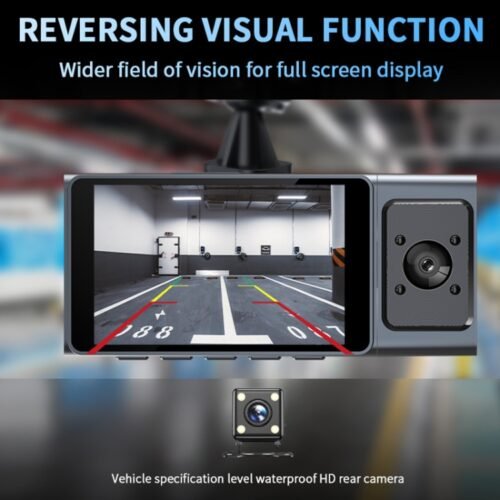 Lente de câmera de 3 polegadas com tela IPS de 3 polegadas WiFi Car Dash Cam 1080P Night Vision Dash Camera para carros - Image 10