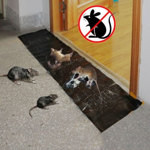 2 pcs Mouse Glue Rat Trap Board Mouse Killer Killer Comprimento: 1,2 m