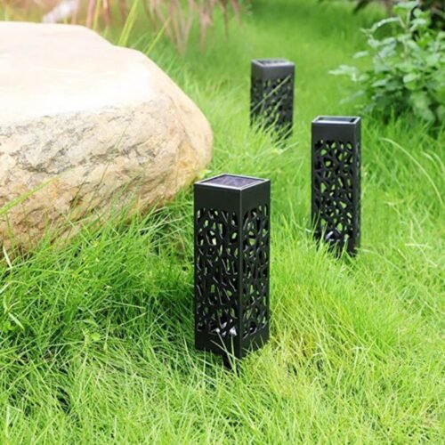 Lâmpada para gramado de jardim com energia solar para esvaziamento externo - Image 7