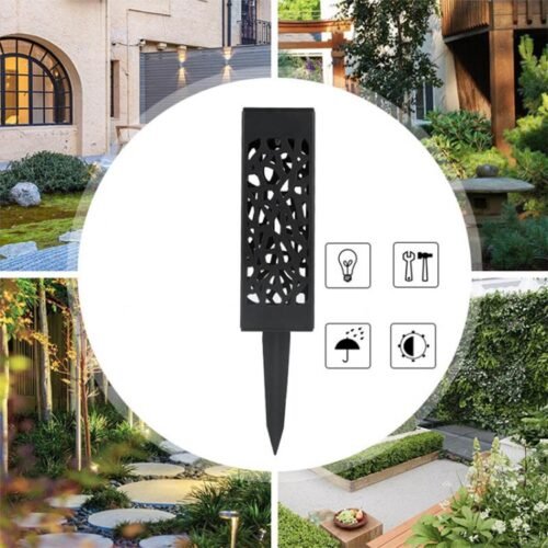 Lâmpada para gramado de jardim com energia solar para esvaziamento externo - Image 10