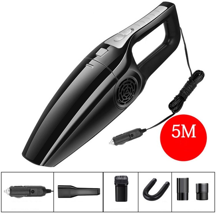 Aspirador de pó automotivo de alta potência, 120w, casa, carro, dupla utilização, poderoso, seco e molhado, modelos com fio, sétima geração