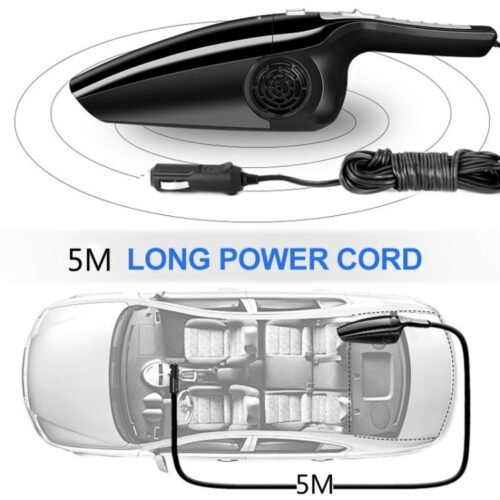 Aspirador de pó automotivo de alta potência, 120w, casa, carro, dupla utilização, poderoso, seco e molhado, modelos com fio, sétima geração - Image 7