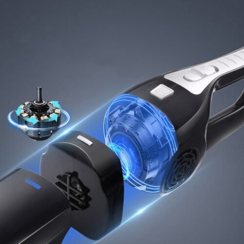 Aspirador de pó automotivo de alta potência, 120w, casa, carro, dupla utilização, poderoso, seco e molhado, modelos com fio, sétima geração - Image 8