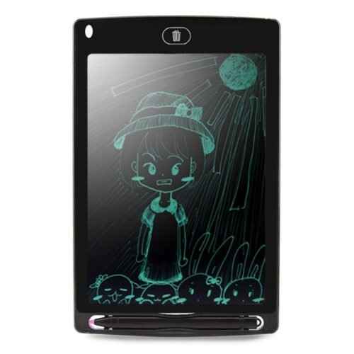 Portátil 8.5 polegada lcd escrita tablet desenho graffiti eletrônico almofada de escrita mensagem placa gráfica rascunho papel com caneta escrita, 8.5 inch Black, 8.5 inch Green, 8.5 inch Blue, 8.5 inch White - Image 6
