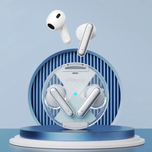 Fone de ouvido com redução de ruído sem fio Bluetooth 5.2 Lenovo LP10 TWS com microfone