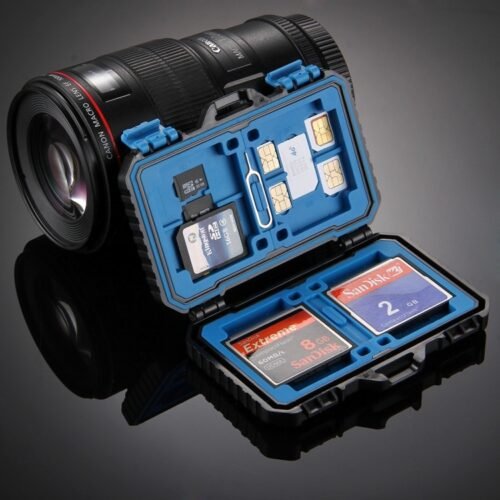 Estojo para cartão de memória PULUZ 27 em 1 para 4CF + 8SD + 9TF + 1 PIN de cartão + 1 SIM padrão + 2 Micro-SIM + 2 Nano-SIM - Image 15