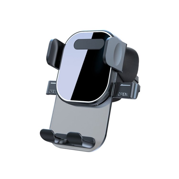 Suporte de telefone automotivo para ventilação de ar de carro clipe de suporte fixo, Mirror Model, Texture Model